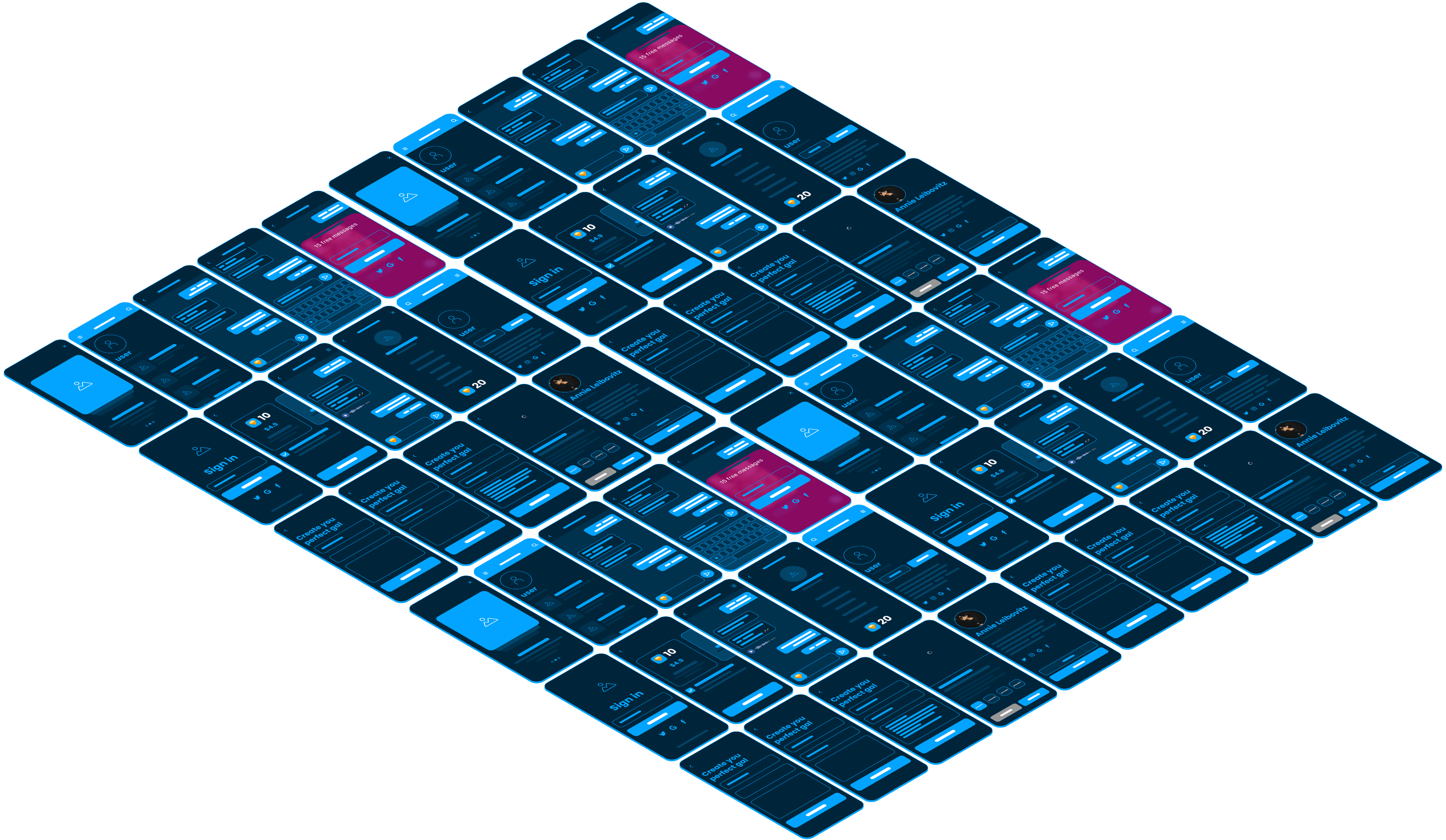 Show reels illustration